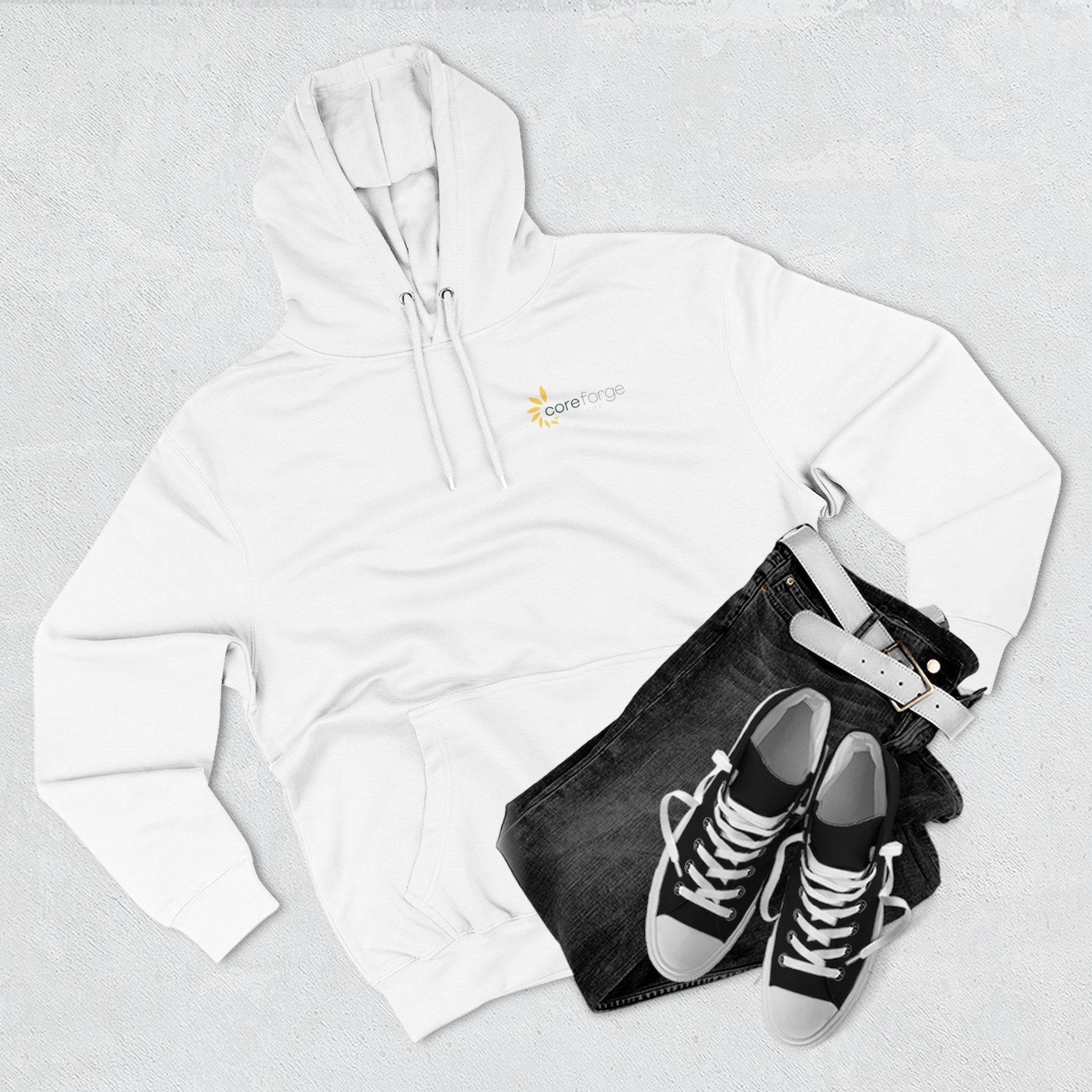Hoodie - CoreForge Logo Fleece Pullover