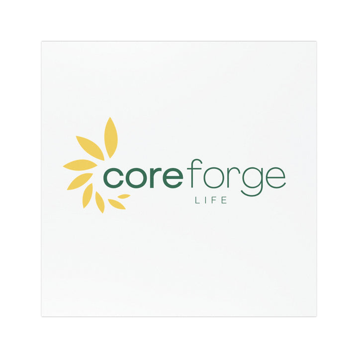Coreforge Life Logo Car Magnet — Square Business Brand Magnet