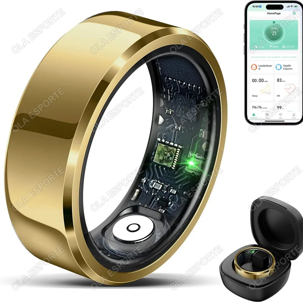 Smart Ring Health & Fitness Tracker