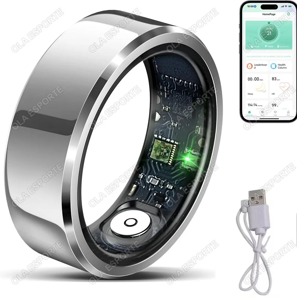 Smart Ring Health & Fitness Tracker
