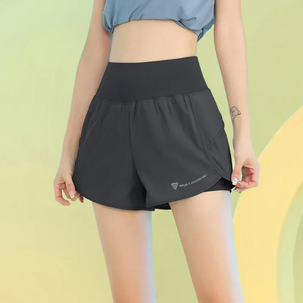 PHIGEER Women’s Yoga Workout Shorts
