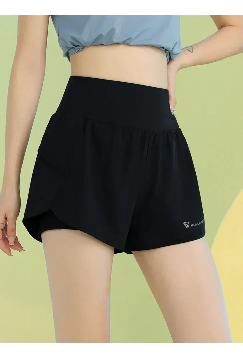 PHIGEER Women’s Yoga Workout Shorts