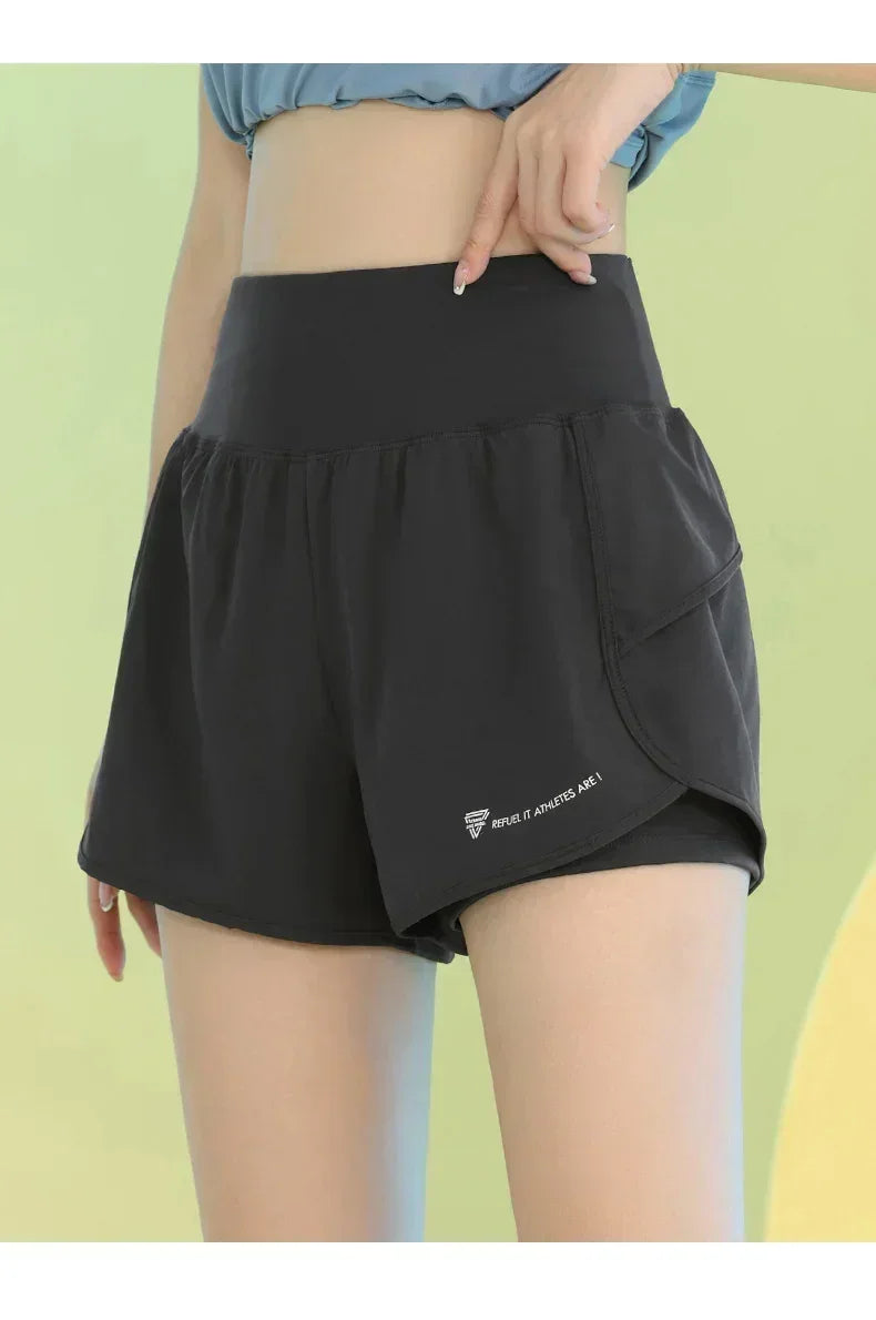 PHIGEER Women’s Yoga Workout Shorts