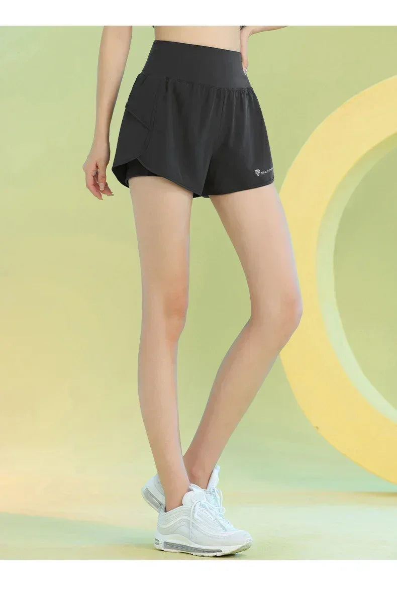 PHIGEER Women’s Yoga Workout Shorts