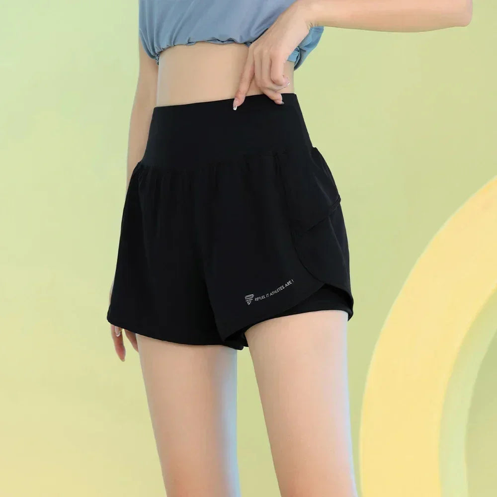 PHIGEER Women’s Yoga Workout Shorts