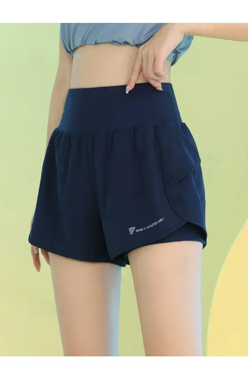 PHIGEER Women’s Yoga Workout Shorts