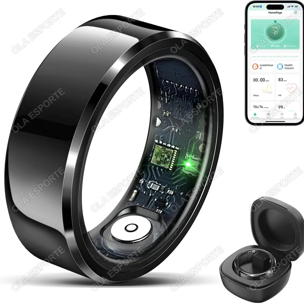 Smart Ring Health & Fitness Tracker