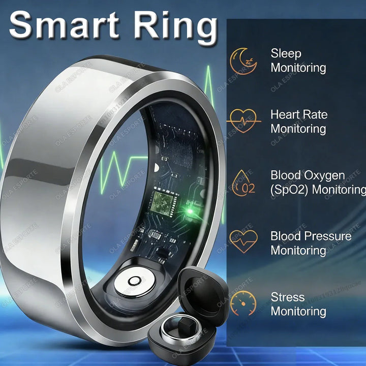 Smart Ring Health & Fitness Tracker