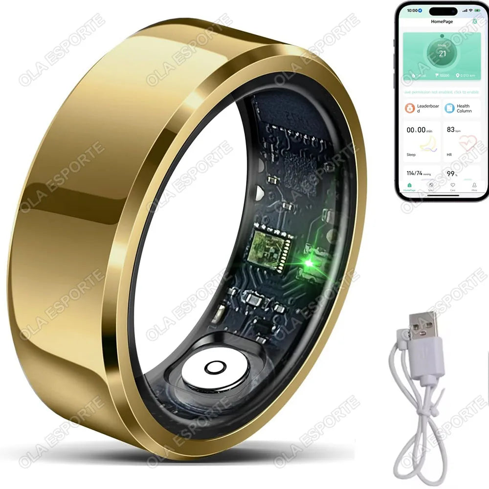 Smart Ring Health & Fitness Tracker