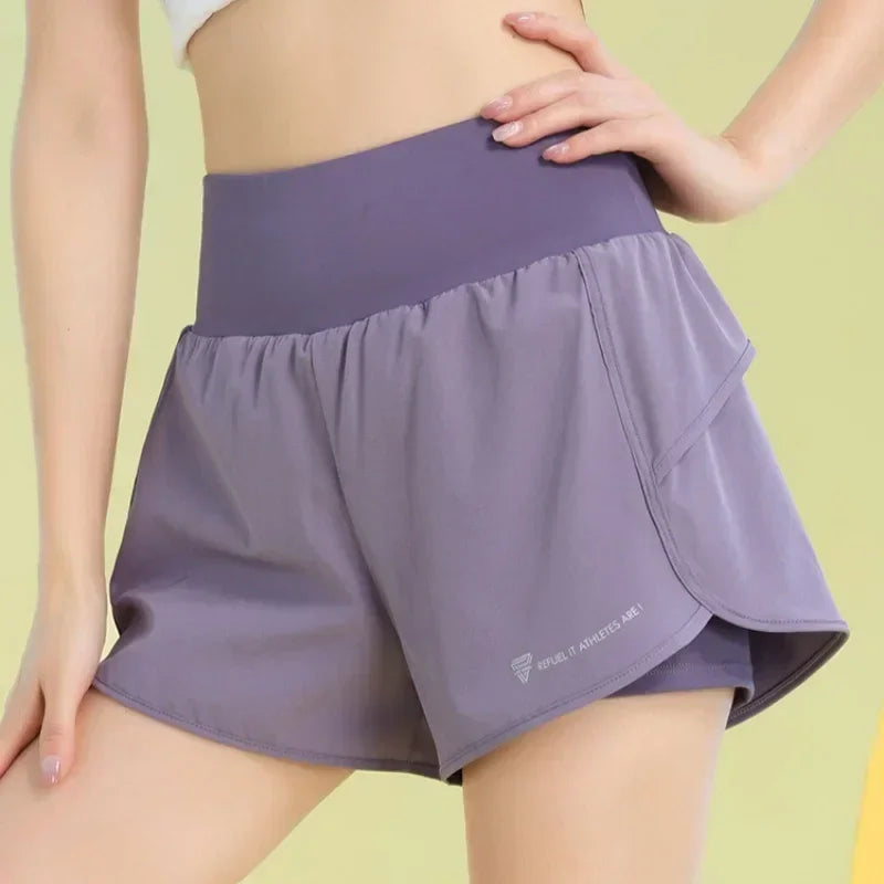PHIGEER Women’s Yoga Workout Shorts