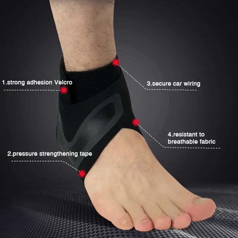 Adjustable Breathable Compression Ankle Brace
