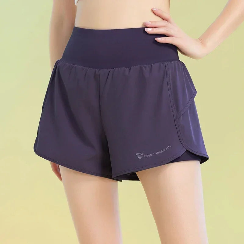 PHIGEER Women’s Yoga Workout Shorts