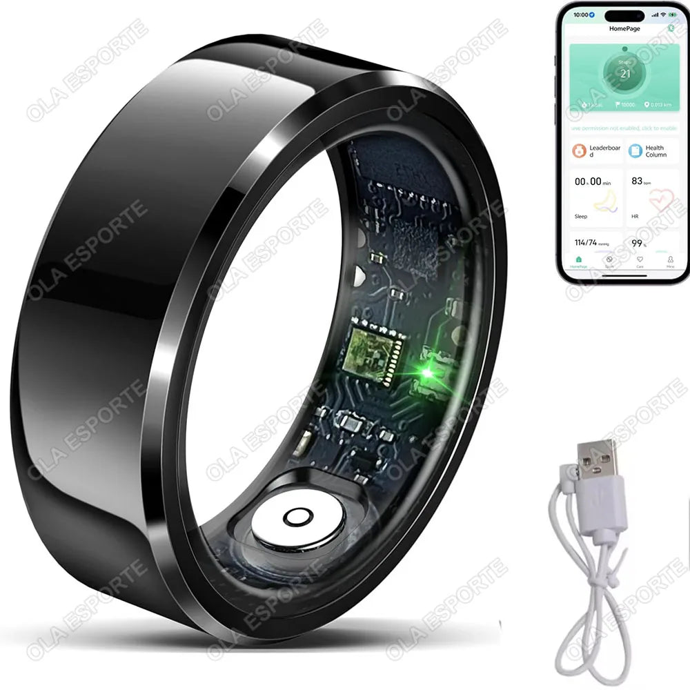 Smart Ring Health & Fitness Tracker
