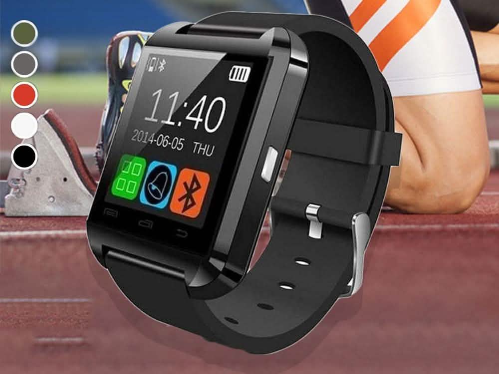 Bluetooth Smart Watch with Fitness Tracking