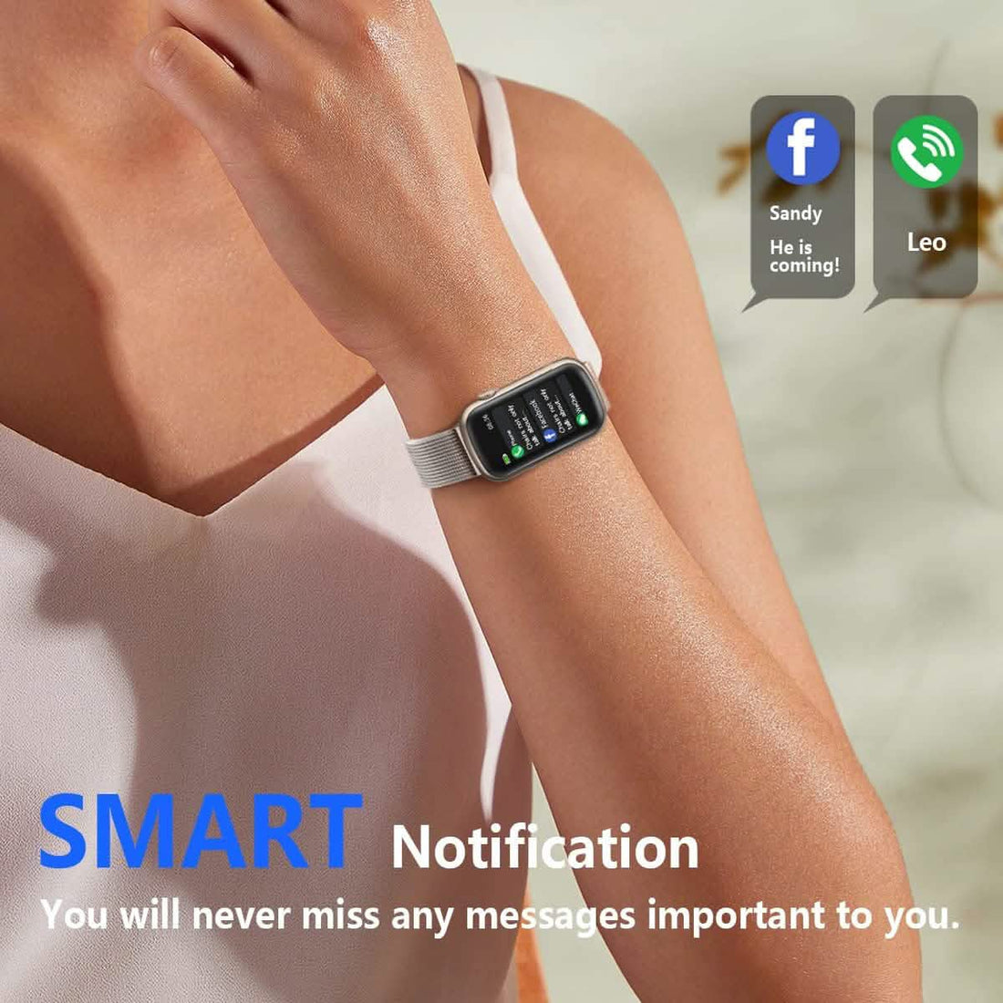 Women’s Fitness Tracker with Heart Rate Monitor