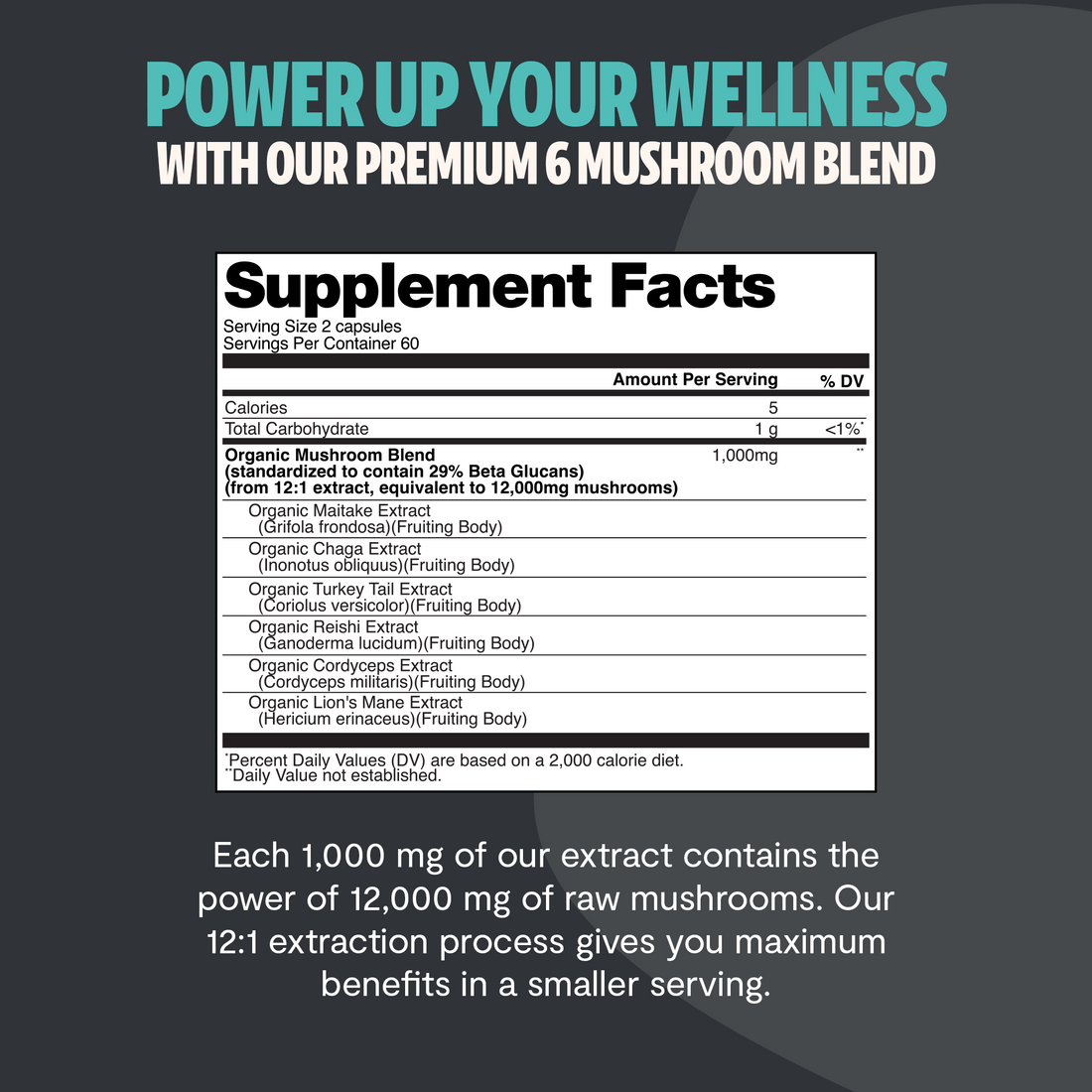 Ultimate Mushroom Complex Capsules