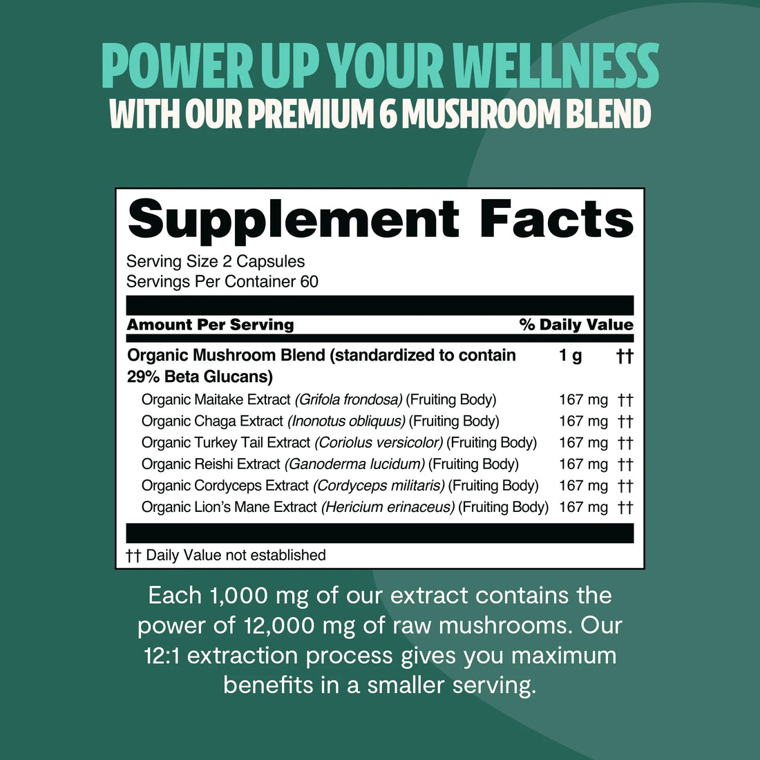 Ultimate Mushroom Complex Capsules