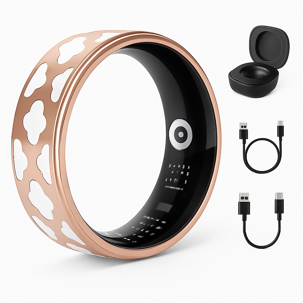 Smart Ring Health & Fitness Tracker