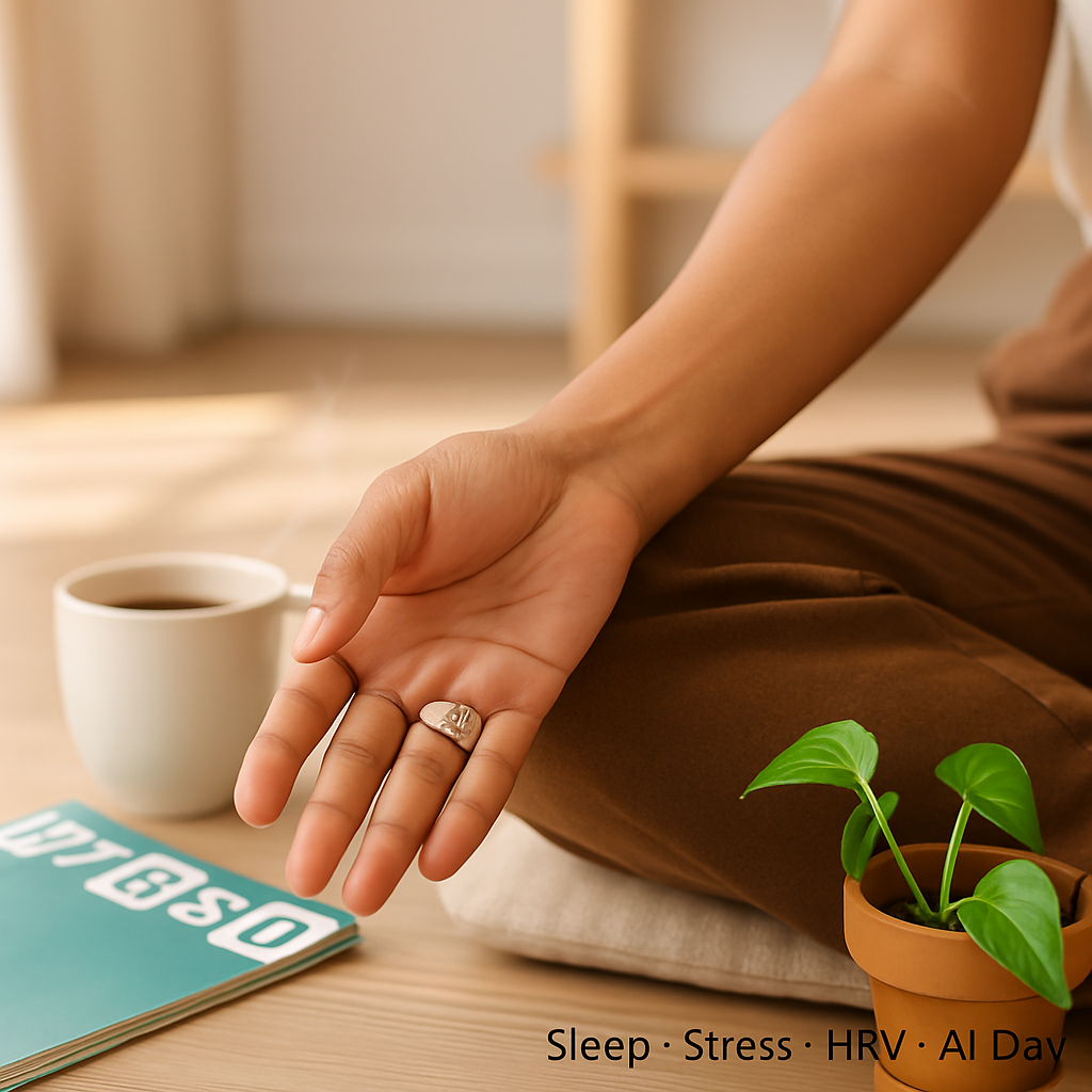 Smart Ring Health & Fitness Tracker