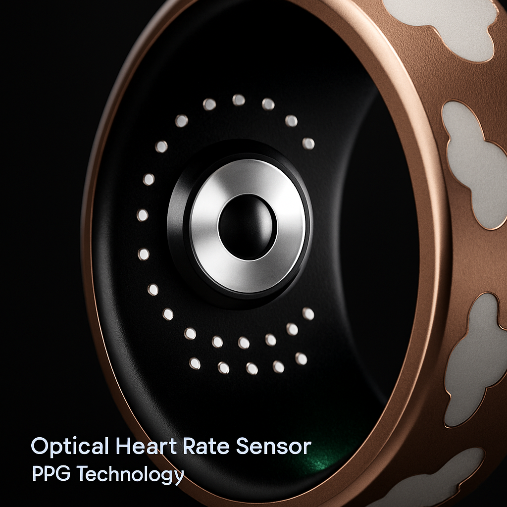 Smart Ring Health & Fitness Tracker