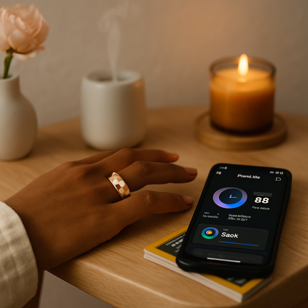 Smart Ring Health & Fitness Tracker