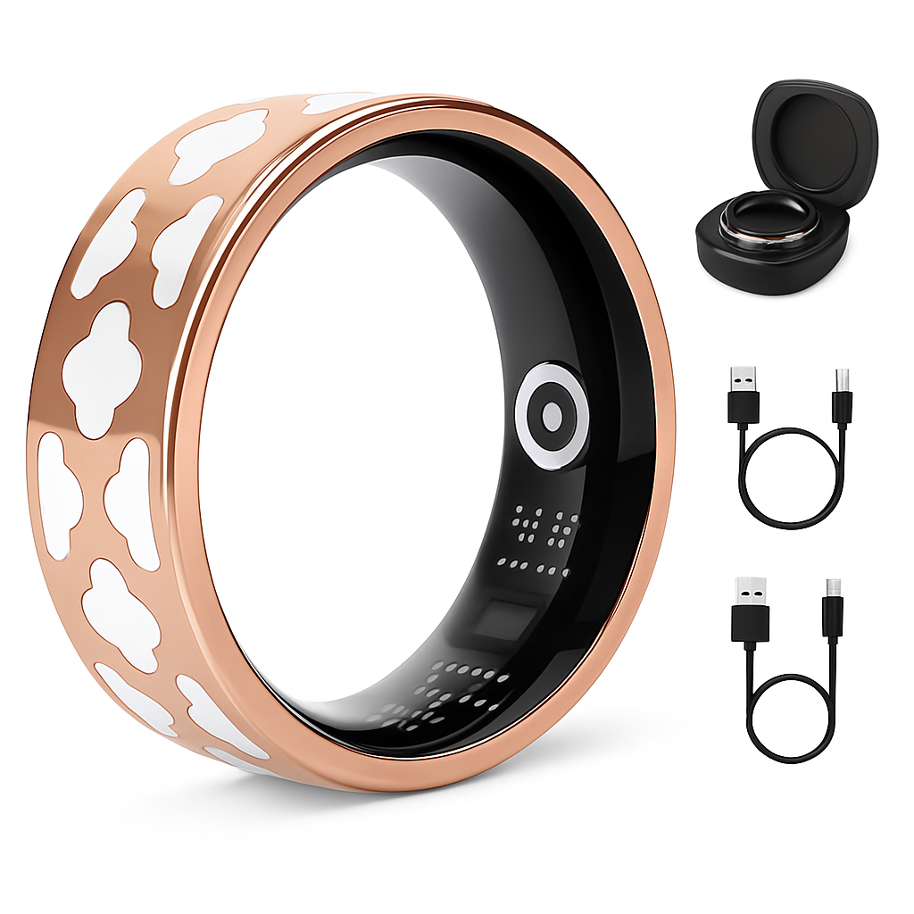 Smart Ring Health & Fitness Tracker