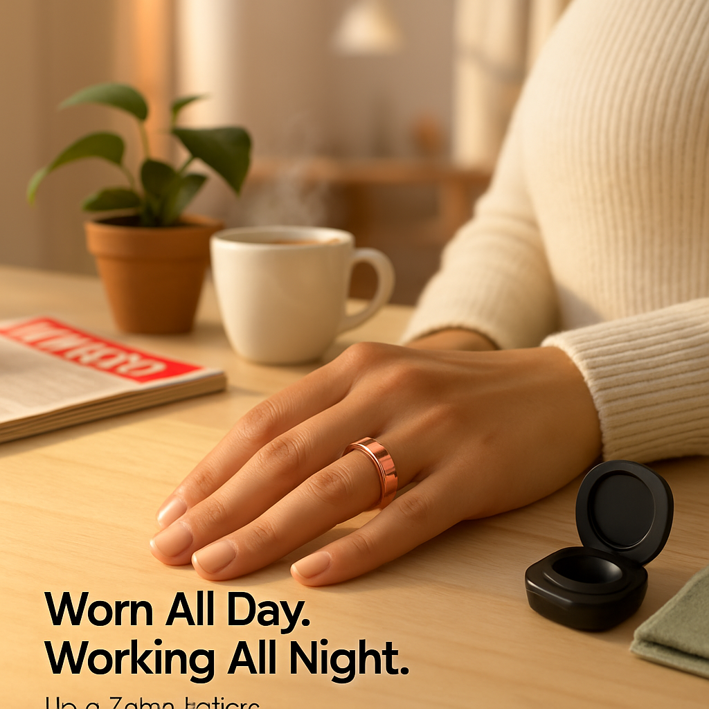 Smart Ring Health & Fitness Tracker