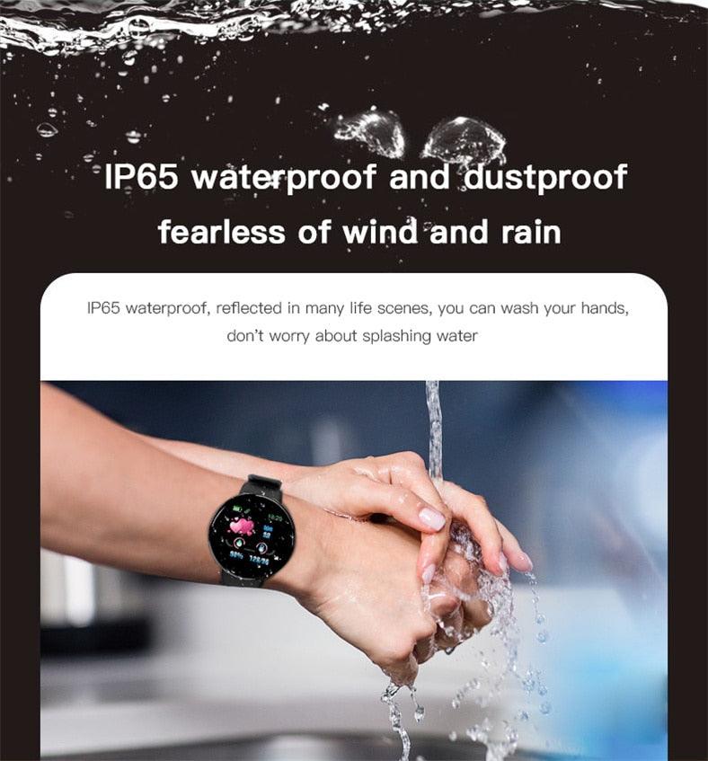 Smart Fitness Tracker Watch with Heart Rate Monitor